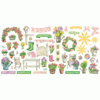 Graphic 45 Grow with Love Ephemera Assortment (4502819)